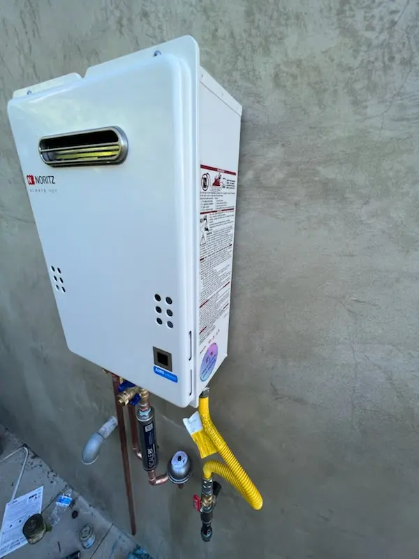 Tankless water heater installation for Oakhurst Acres homes