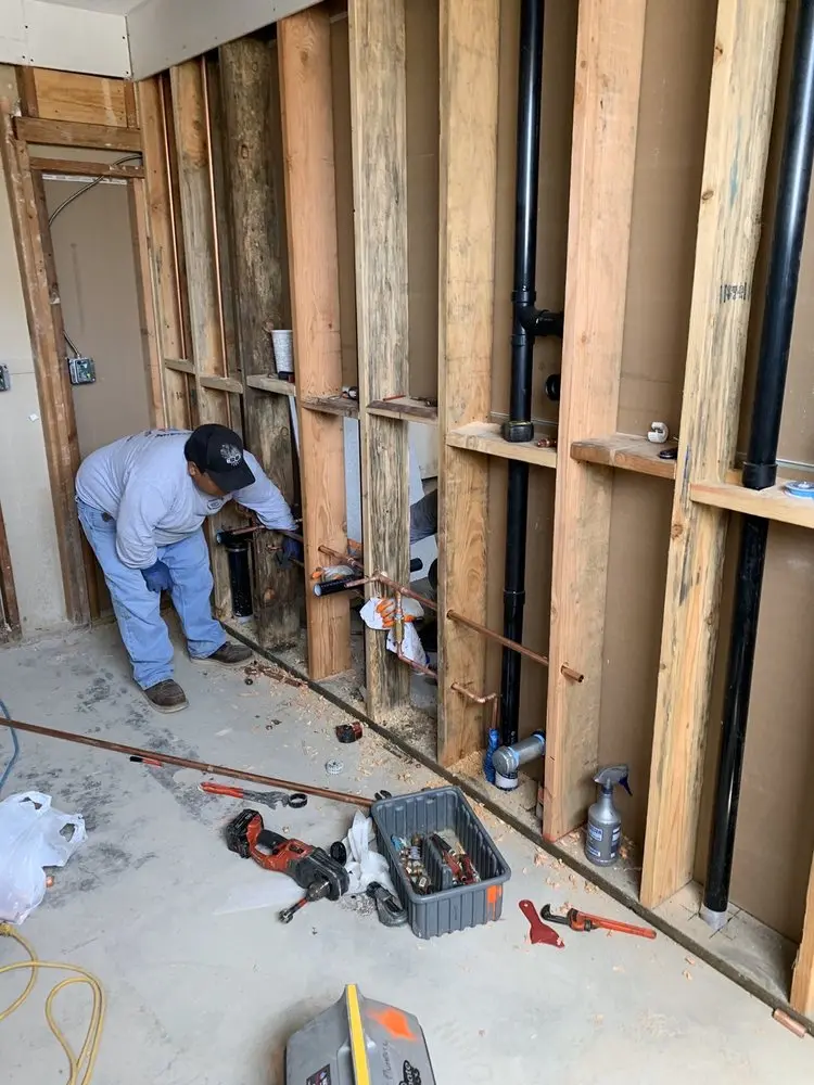 Commercial rough-in plumbing for Gas Line Repair in Oakhurst Acres